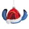 Hallmark Disney® 4.75" Lilo & Stitch in Santa Hat Blown Glass Ornament